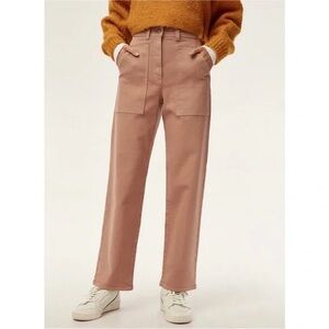 Aritzia High-Rise Straight Leg Utility Pants